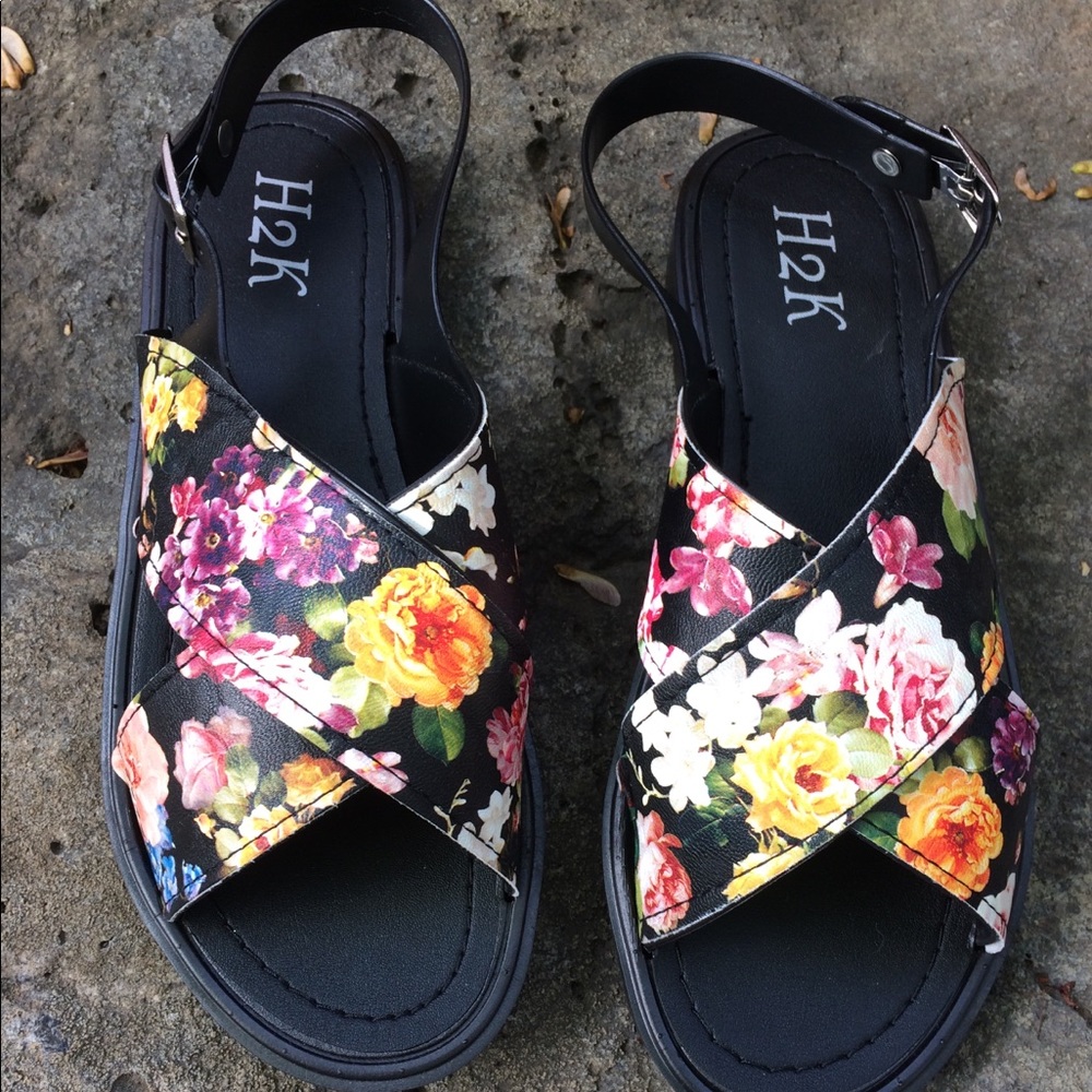 Floral Sandals